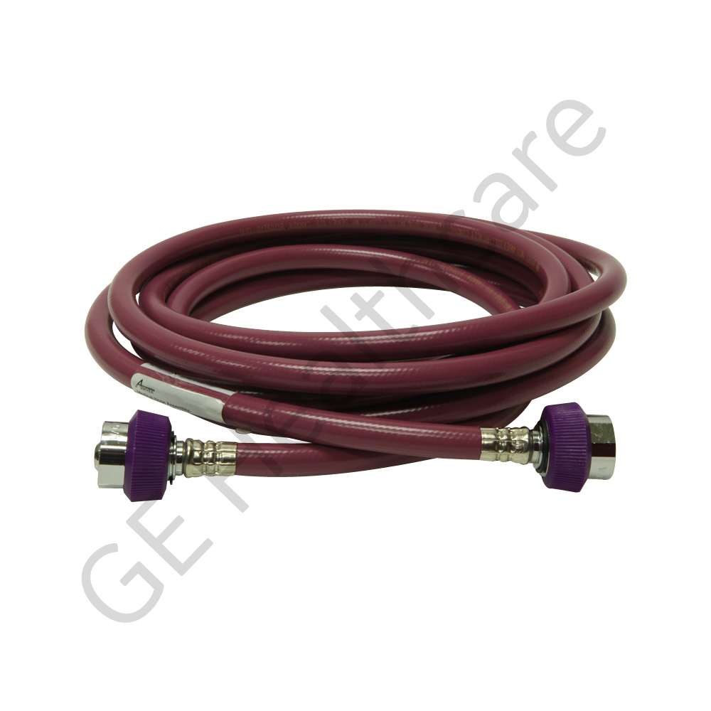 Hose/Assembly Evacuate Magenta 15ft DISS Hit NG/N-G Hose/Assembly Evacuate Magenta 15ft DISS Hit NG/N-G