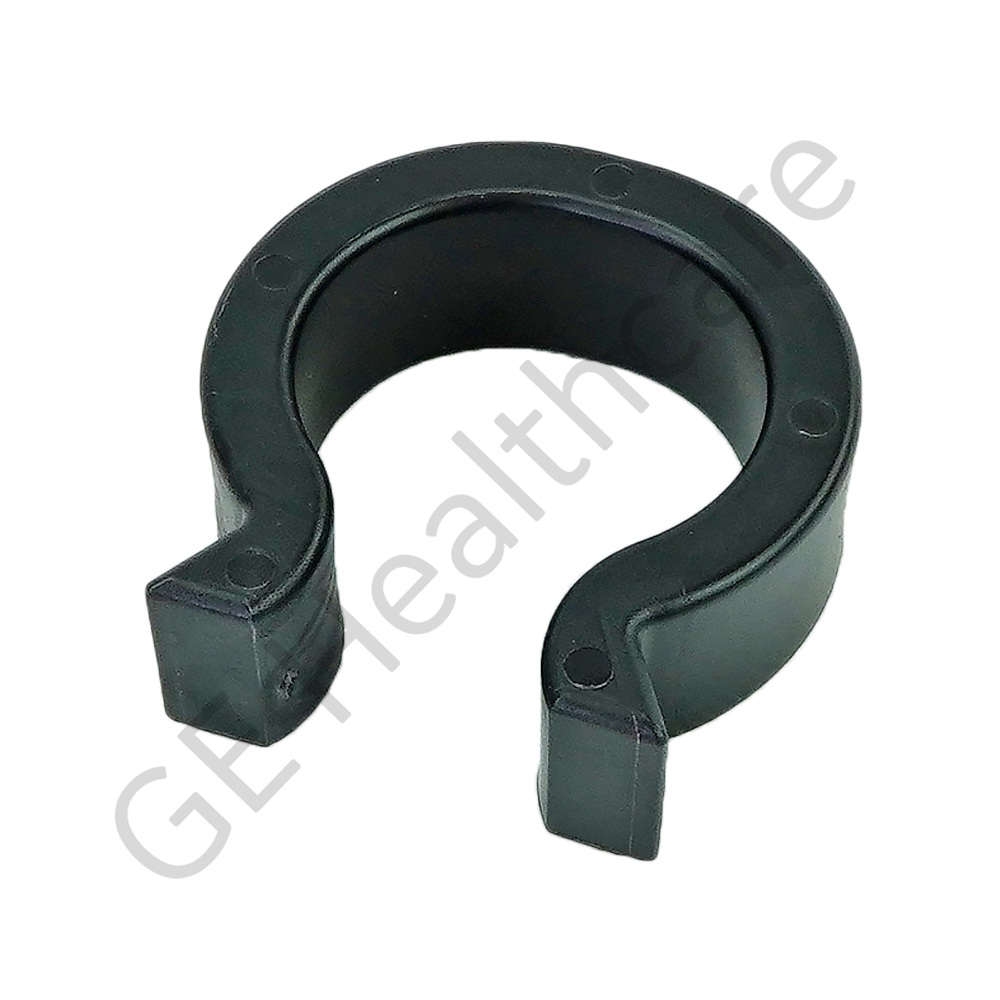 Clip Upright Hose Retain 1.25ID Black DELRIN Anesthesia Clip Upright Hose Retain 1.25ID Black DELRIN Anesthesia