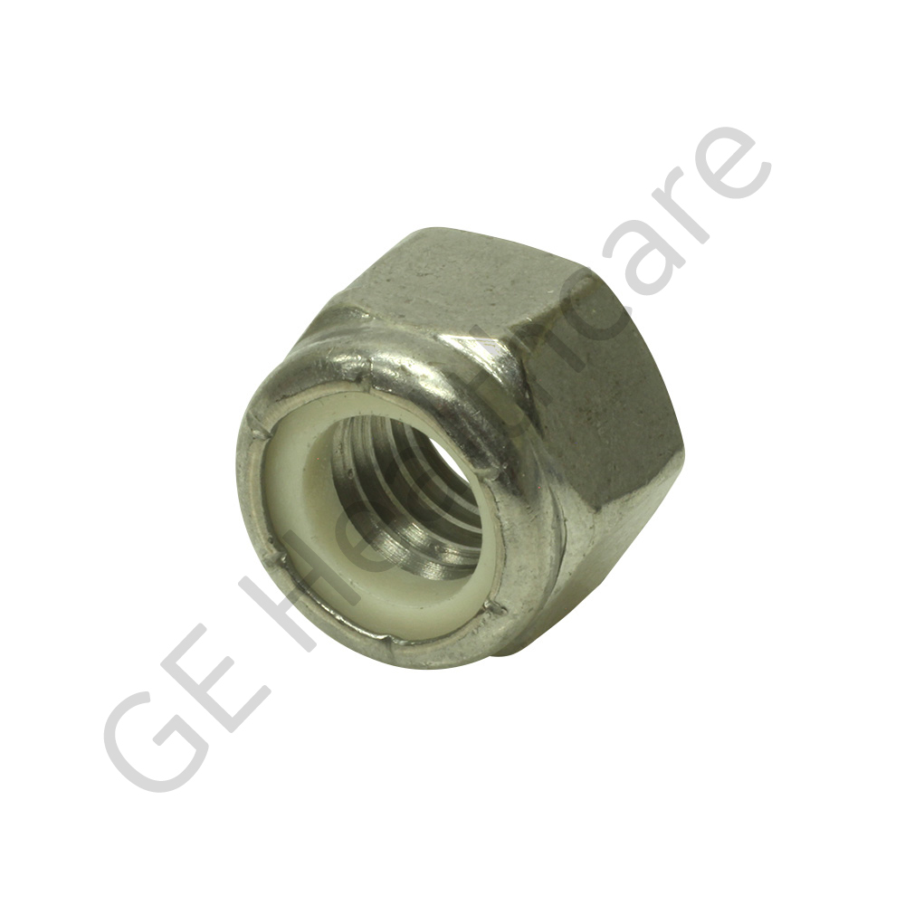Hexagonal Nylon Lock Nut 1/2-13 - Stainless Steel 18-8 Hexagonal Nylon Lock Nut 1/2-13 - Stainless Steel 18-8