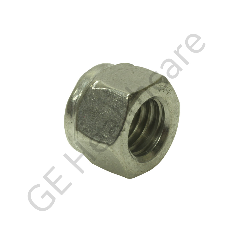 Hexagonal Nylon Lock Nut 1/2-13 - Stainless Steel 18-8 Hexagonal Nylon Lock Nut 1/2-13 - Stainless Steel 18-8