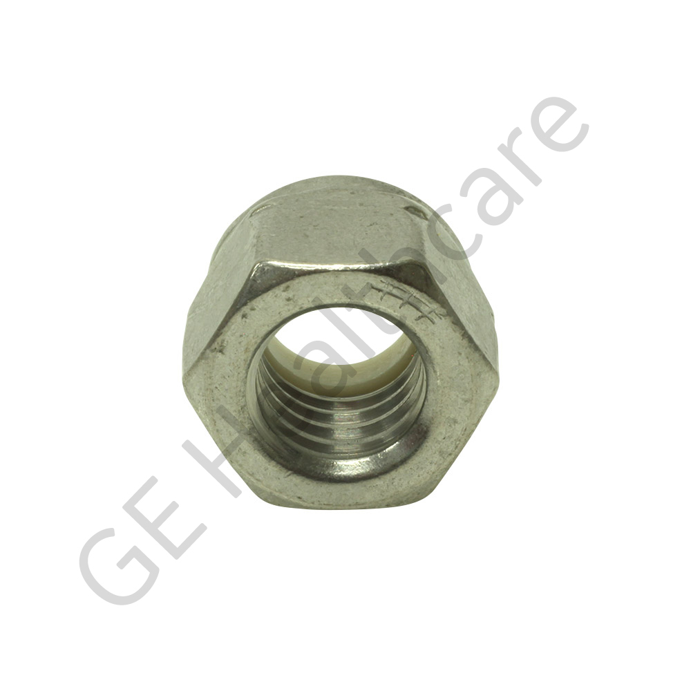 Hexagonal Nylon Lock Nut 1/2-13 - Stainless Steel 18-8 Hexagonal Nylon Lock Nut 1/2-13 - Stainless Steel 18-8