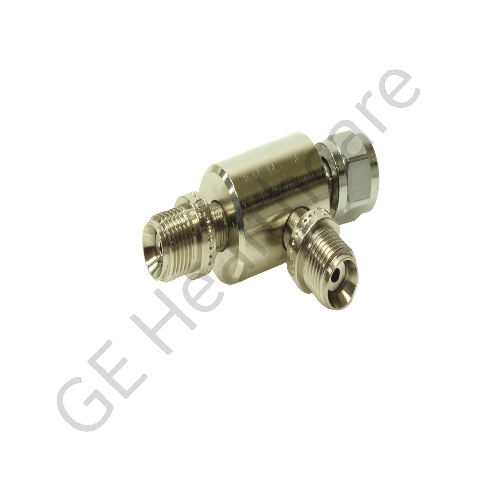 TEE O2 DISS Female with Two DISS Male with Checks TEE O2 DISS Female with Two DISS Male with Checks