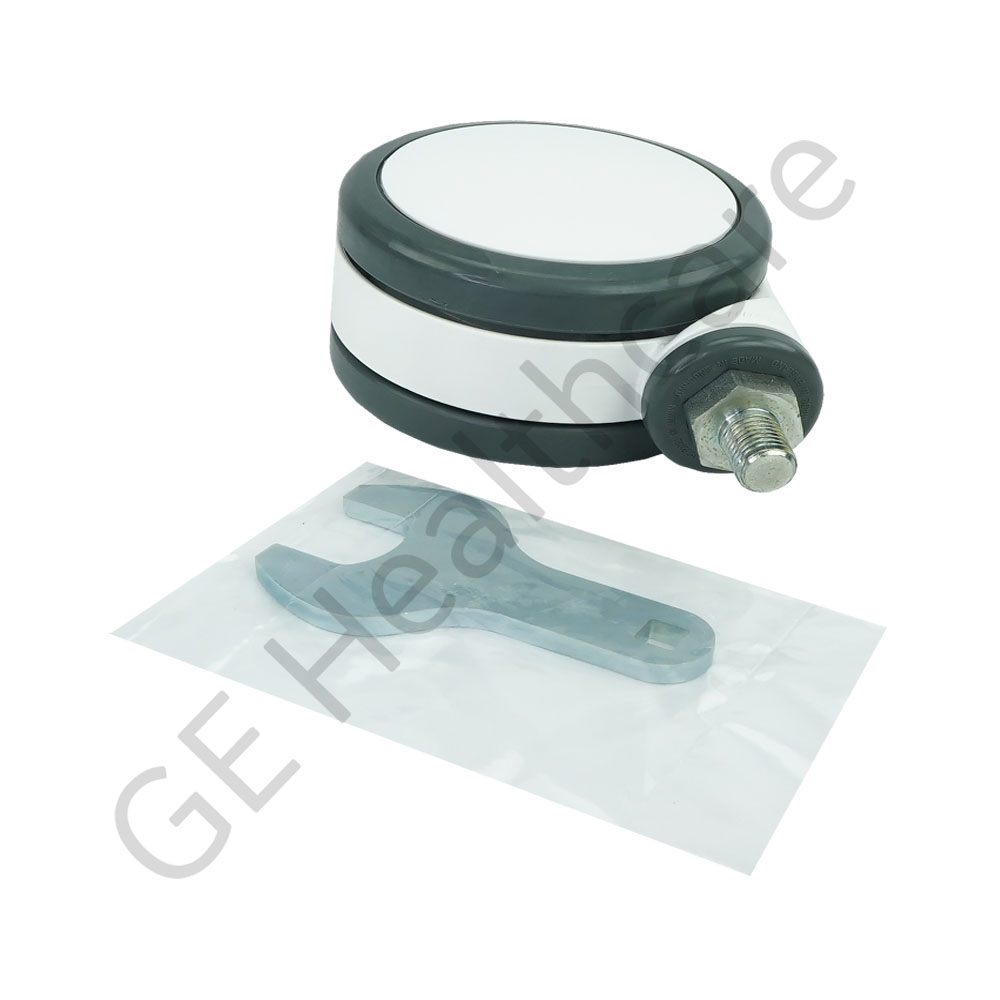 KIT, CASTER SOLUS 125MM DIA /135KG SWVL W/ WRENCH KIT, CASTER SOLUS 125MM DIA /135KG SWVL W/ WRENCH