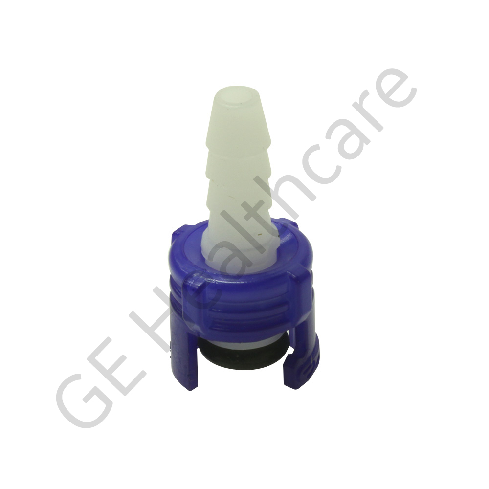 Coupling Inline Blue BCG Insulator Half 4mm Hose Barb Coupling Inline Blue BCG Insulator Half 4mm Hose Barb