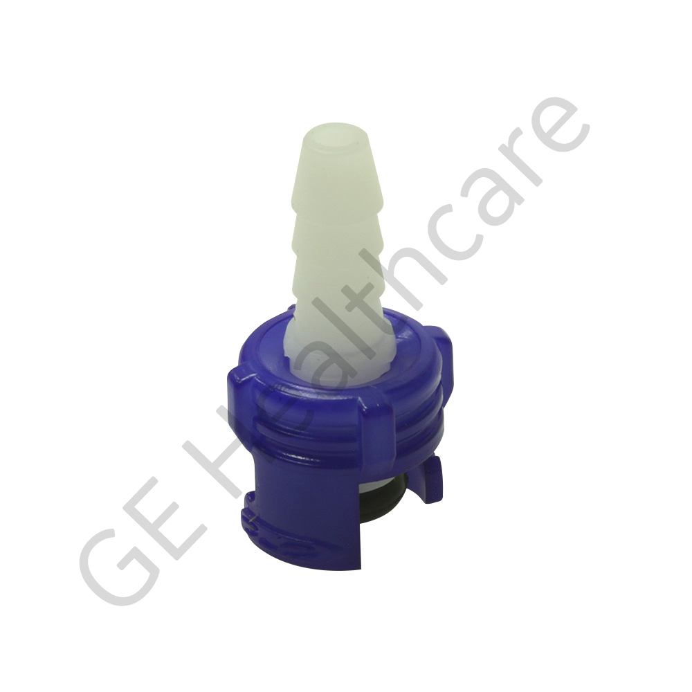 Coupling Inline Blue BCG Insulator Half 4mm Hose Barb Coupling Inline Blue BCG Insulator Half 4mm Hose Barb