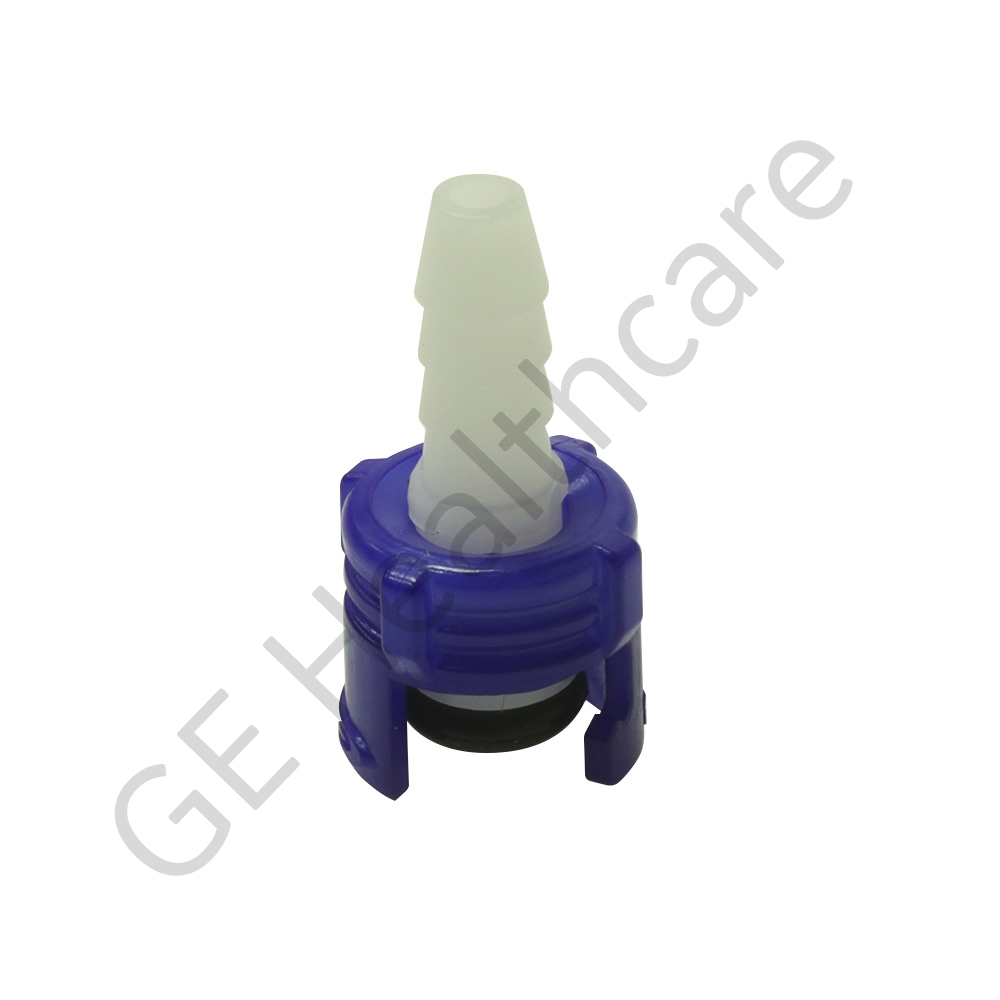 Coupling Inline Blue BCG Insulator Half 4mm Hose Barb Coupling Inline Blue BCG Insulator Half 4mm Hose Barb
