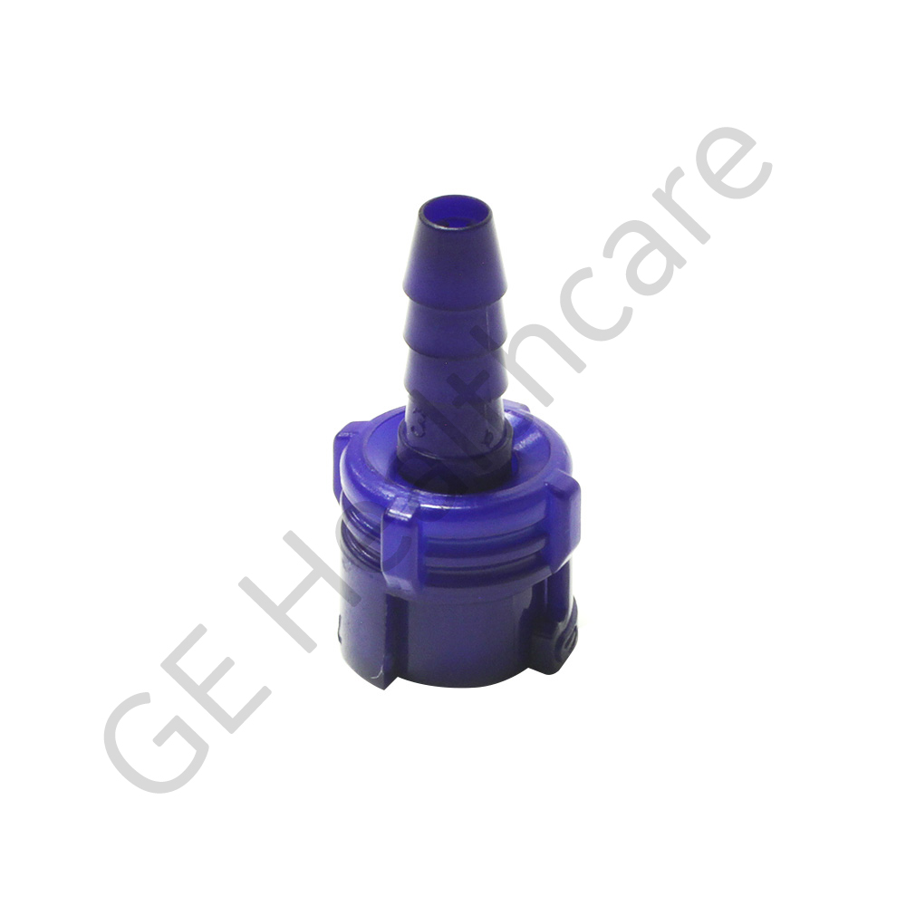 Coupling Inline Blue BCG Body Half 4mm Hose Barb Coupling Inline Blue BCG Body Half 4mm Hose Barb