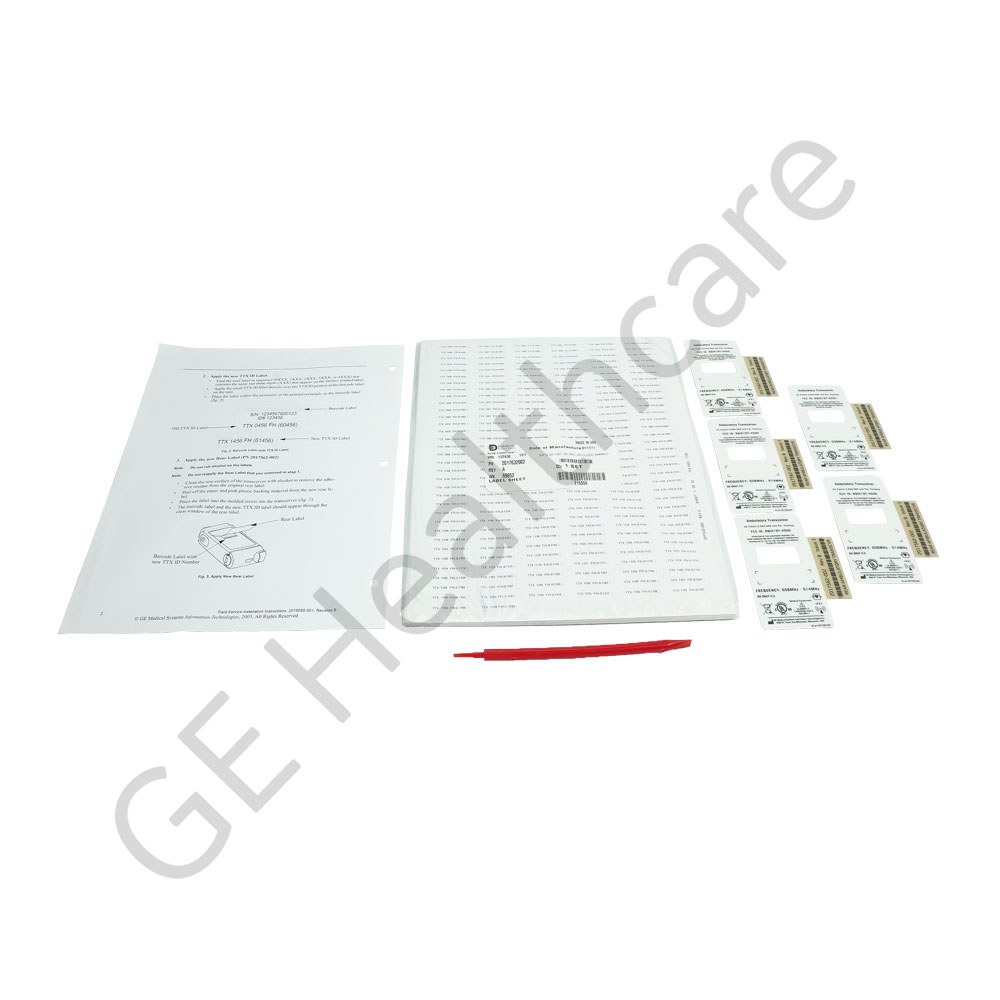 Kit ApexPro FH TTX Label Kit ApexPro FH TTX Label