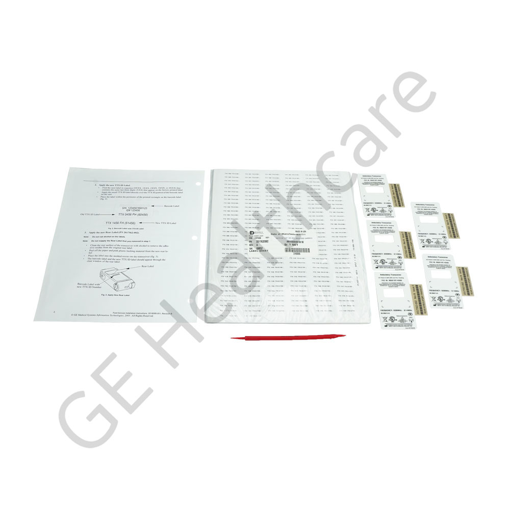 Kit ApexPro FH TTX Label Kit ApexPro FH TTX Label