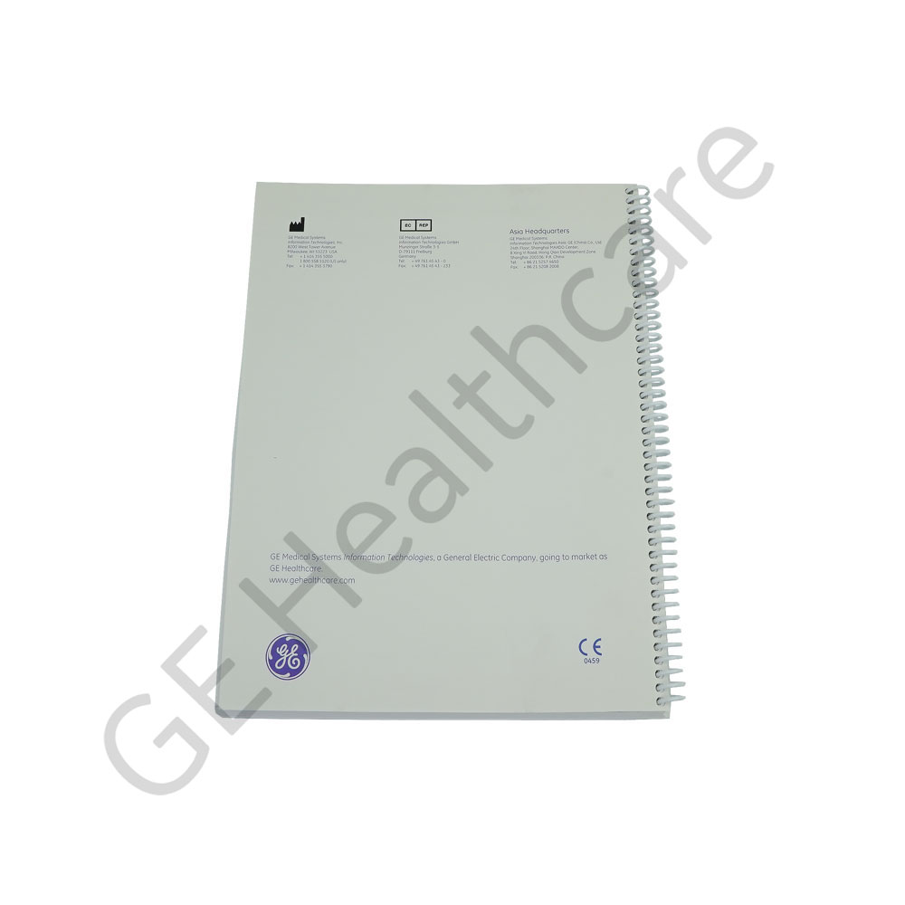 MNL SVC CARESCAPE V100 MNL SVC CARESCAPE V100