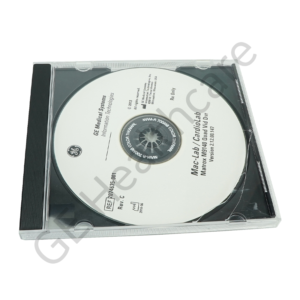 CD-R Matrox M9140 Quad Video Driver v2.12.00.147 Windows XP CD-R Matrox M9140 Quad Video Driver v2.12.00.147 Windows XP