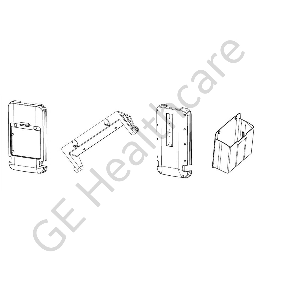 FRU REAR AND FRONT HOUSING WITH FRONT BIN ASSEMBLY MAC VU360 FRU REAR AND FRONT HOUSING WITH FRONT BIN ASSEMBLY MAC VU360