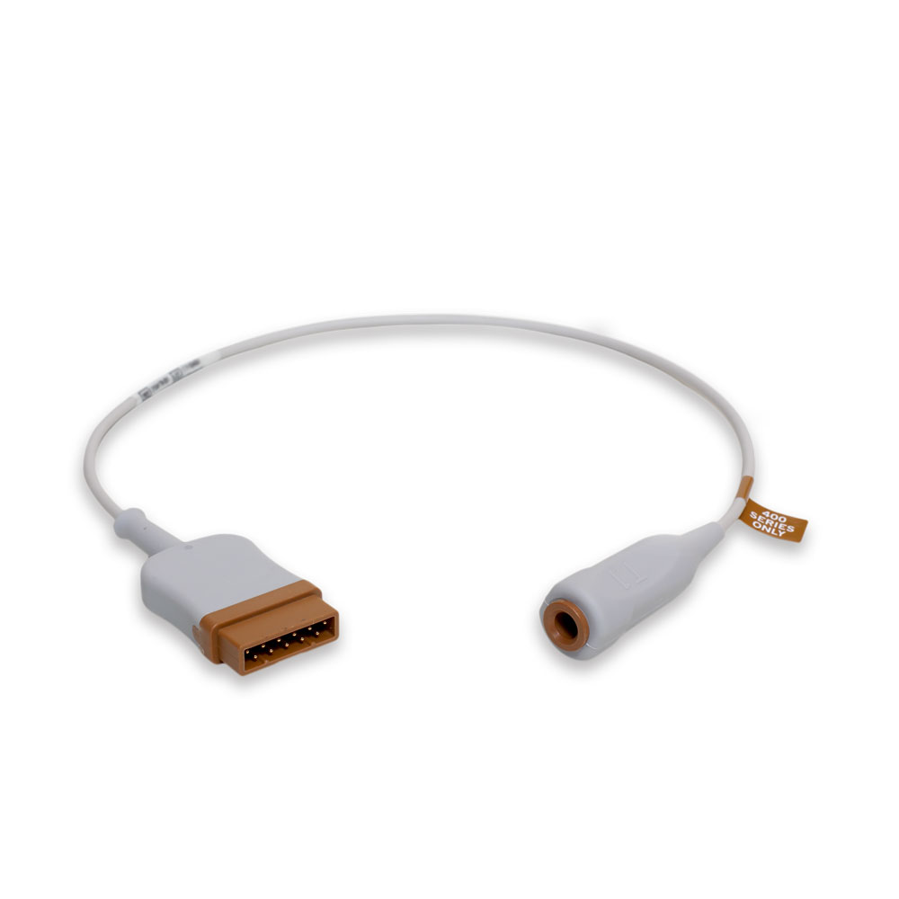Temperature Cable, 400 Series Probes, Single, 0.5 m/1.7 ft. Temperature Cable, 400 Series Probes, Single, 0.5 m/1.7 ft.