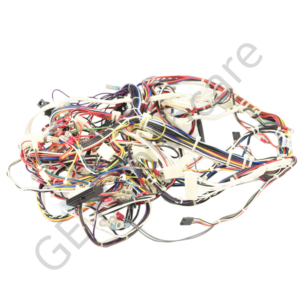 MAIN HARNESS FOR AMX4. MODIFIED VERSION OF 46-315144 REQUIRED FOR EMC CONFIGURATION DUE TO ADDITION OF EMI LINE FILTER. PHYSICAL DIFFERENCE IS THE SIZE OF TWO PUSH-ON TERMINALS. MAIN HARNESS FOR AMX4. MODIFIED VERSION OF 46-315144 REQUIRED FOR EMC CONFIGURATION DUE TO ADDITION OF EMI LINE FILTER. PHYSICAL DIFFERENCE IS THE SIZE OF TWO PUSH-ON TERMINALS.