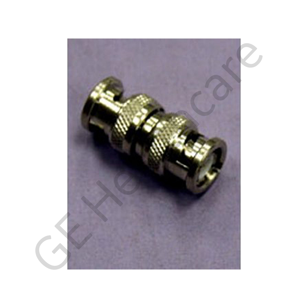 BNC Straight Plug-Plug Adaptor. 50 OHM Impedance BNC Straight Plug-Plug Adaptor. 50 OHM Impedance