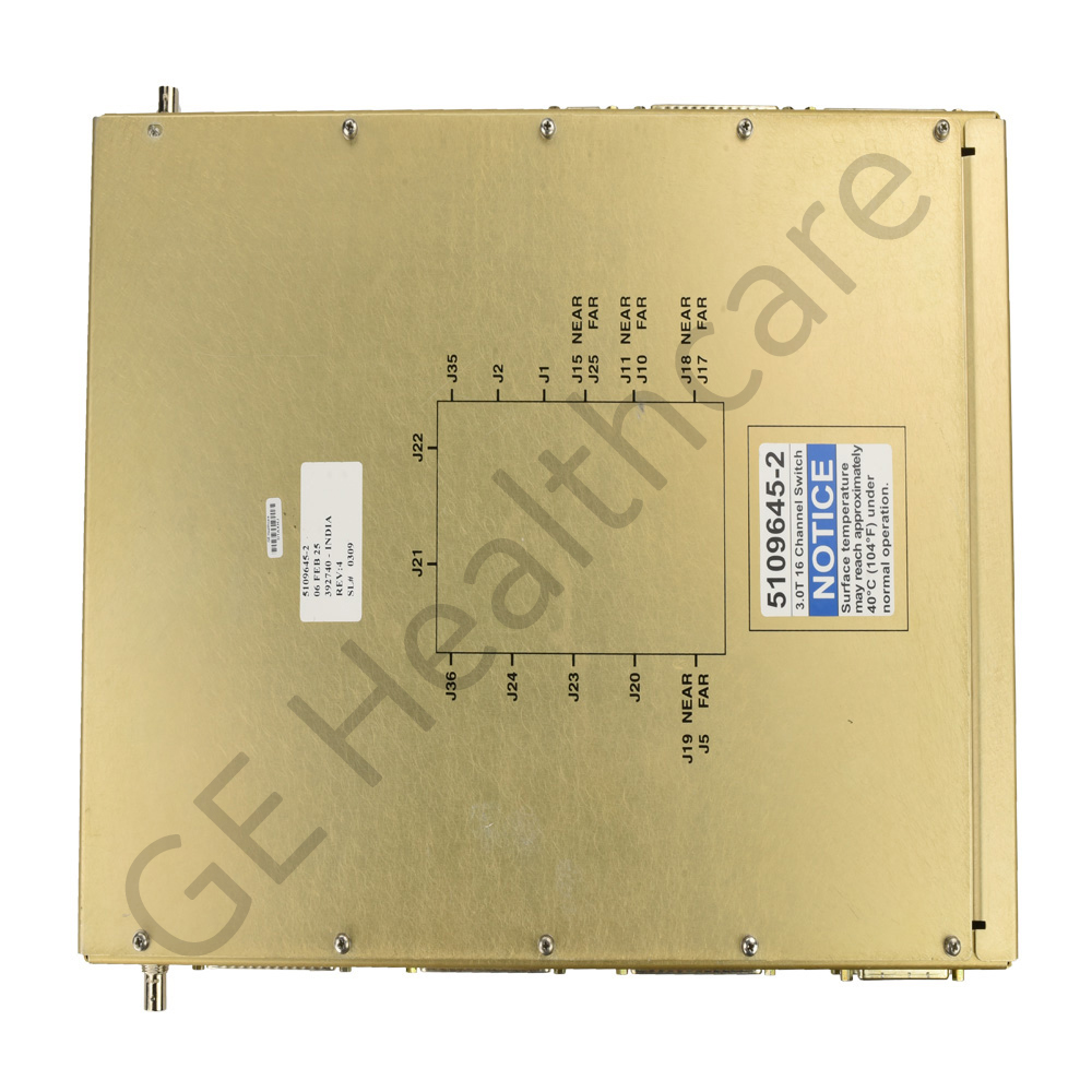 3.0T 16 Channel Switch Assembly 5109645-2-R 3.0T 16 Channel Switch Assembly 5109645-2-R