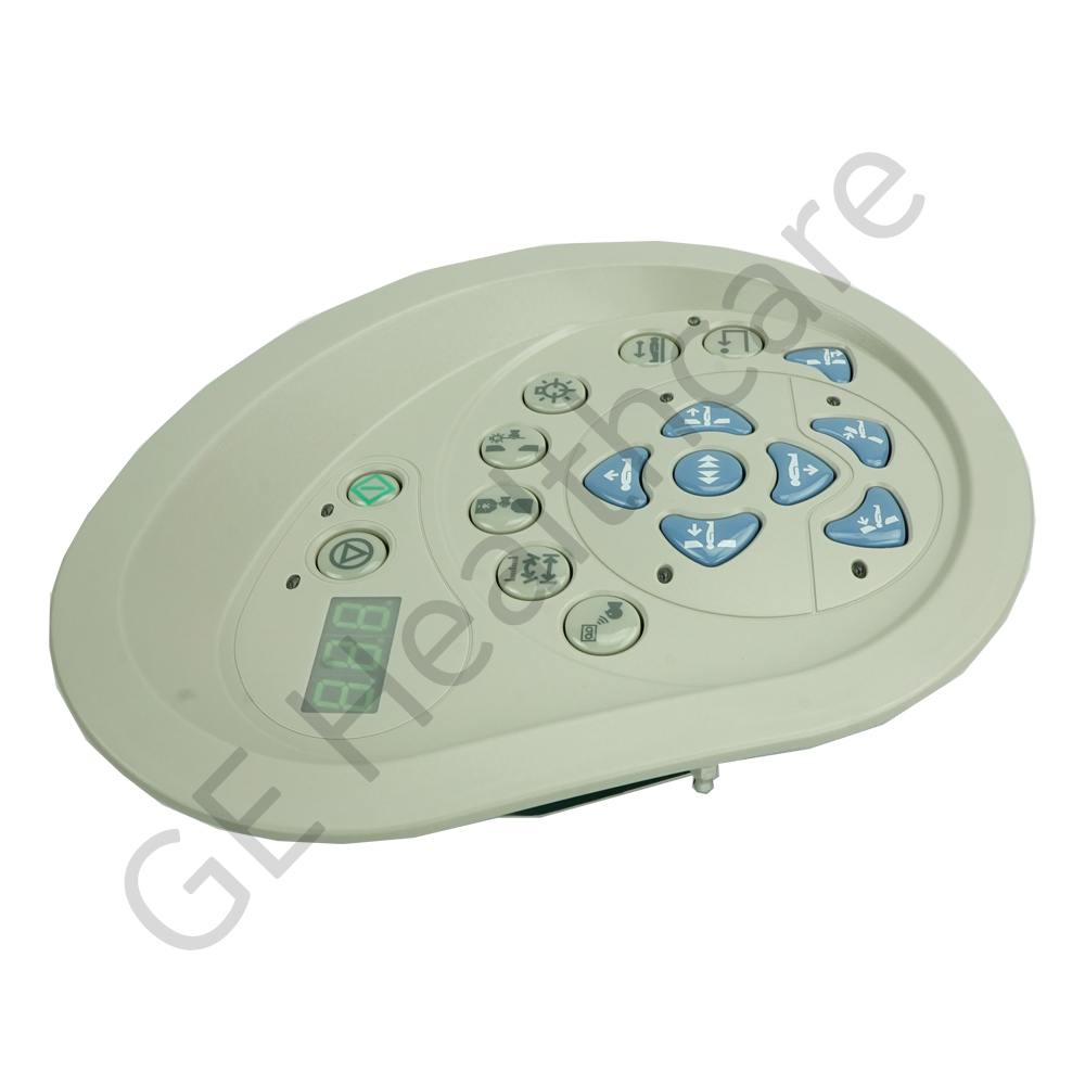 Right CT Control Panel - Mist Gray Bezel with Green LEDs Right CT Control Panel - Mist Gray Bezel with Green LEDs