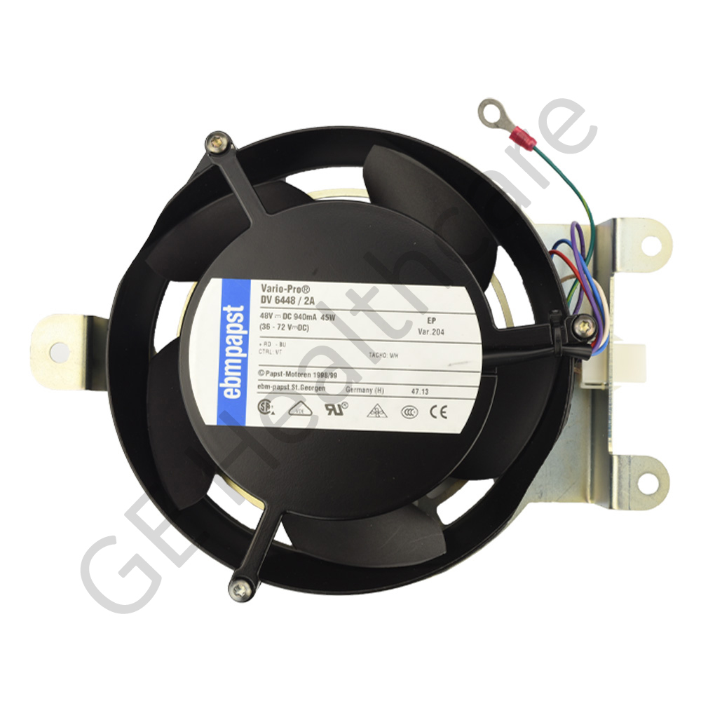 Fan Assembly Auxiliary VCT Gantry Top Pressure Formed Fan Assembly Auxiliary VCT Gantry Top Pressure Formed