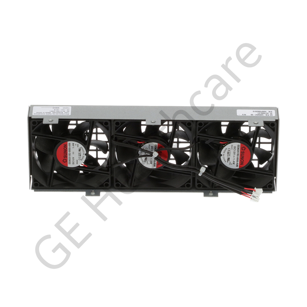 Spare Fan assembly for the Mitra Power Supply for Logiq E9 Spare Fan assembly for the Mitra Power Supply for Logiq E9