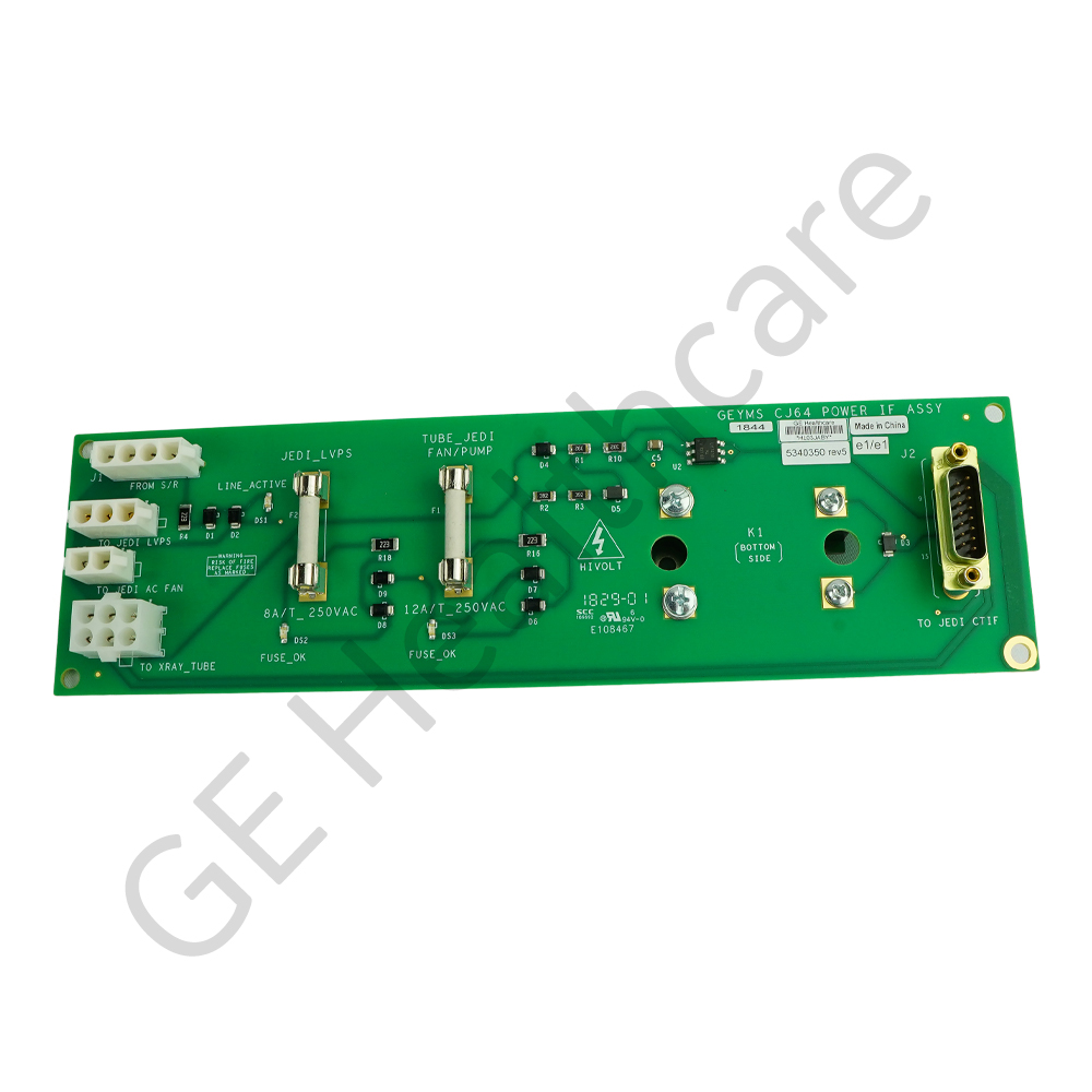 CJ64 Power If Board Assembly Positioning CJ64 CJ64 Power If Board Assembly Positioning CJ64