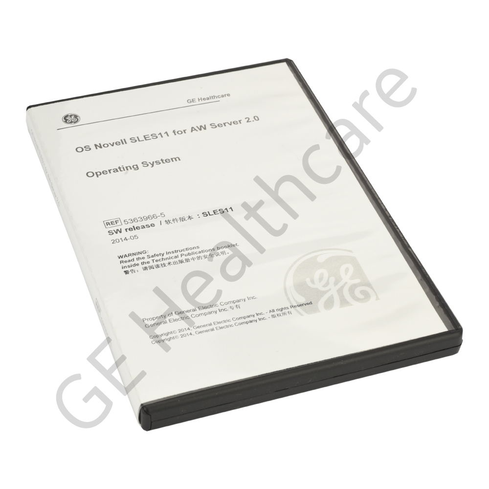 OS Novell SLES11 for Advantage Workstation Server 2.0 DVD OS Novell SLES11 for Advantage Workstation Server 2.0 DVD