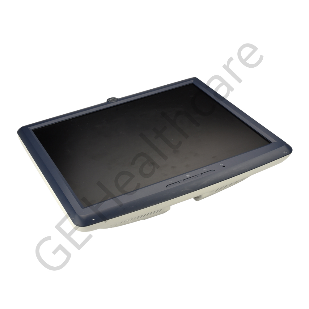 19 LED LCD - USB2.0 HUB and Dark Steel Blue bezel with weight block 19 LED LCD - USB2.0 HUB and Dark Steel Blue bezel with weight block