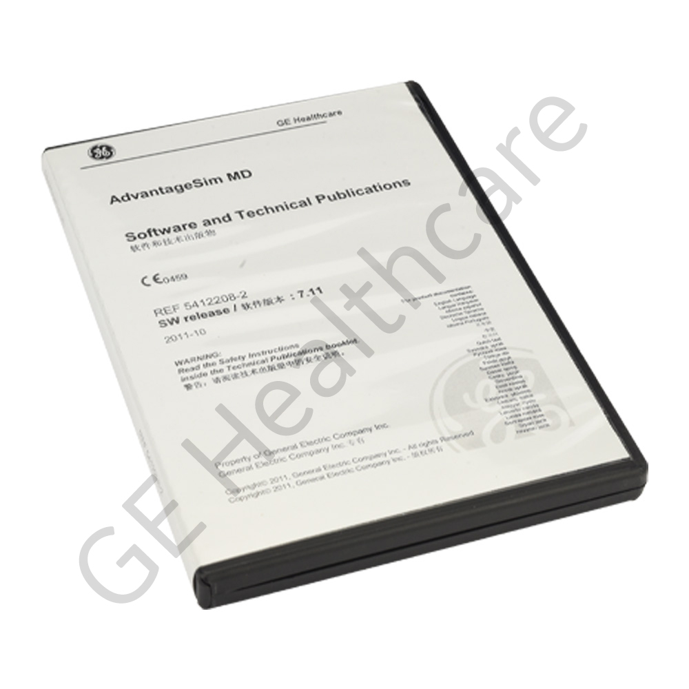 Advantage SIM MD Software and Documents CD Advantage SIM MD Software and Documents CD