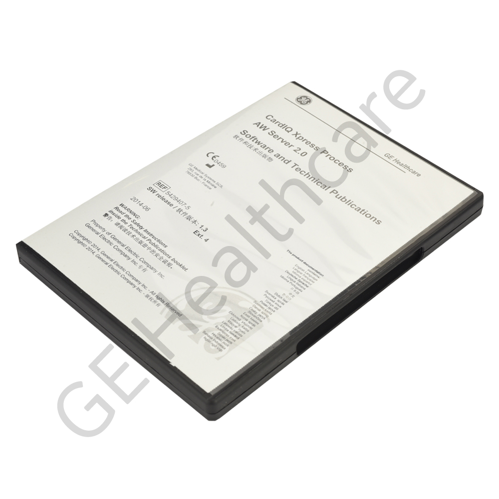 CardIQ Xpress Process 1.3 EXT 4 SW and Docs CD for AW Server CardIQ Xpress Process 1.3 EXT 4 SW and Docs CD for AW Server