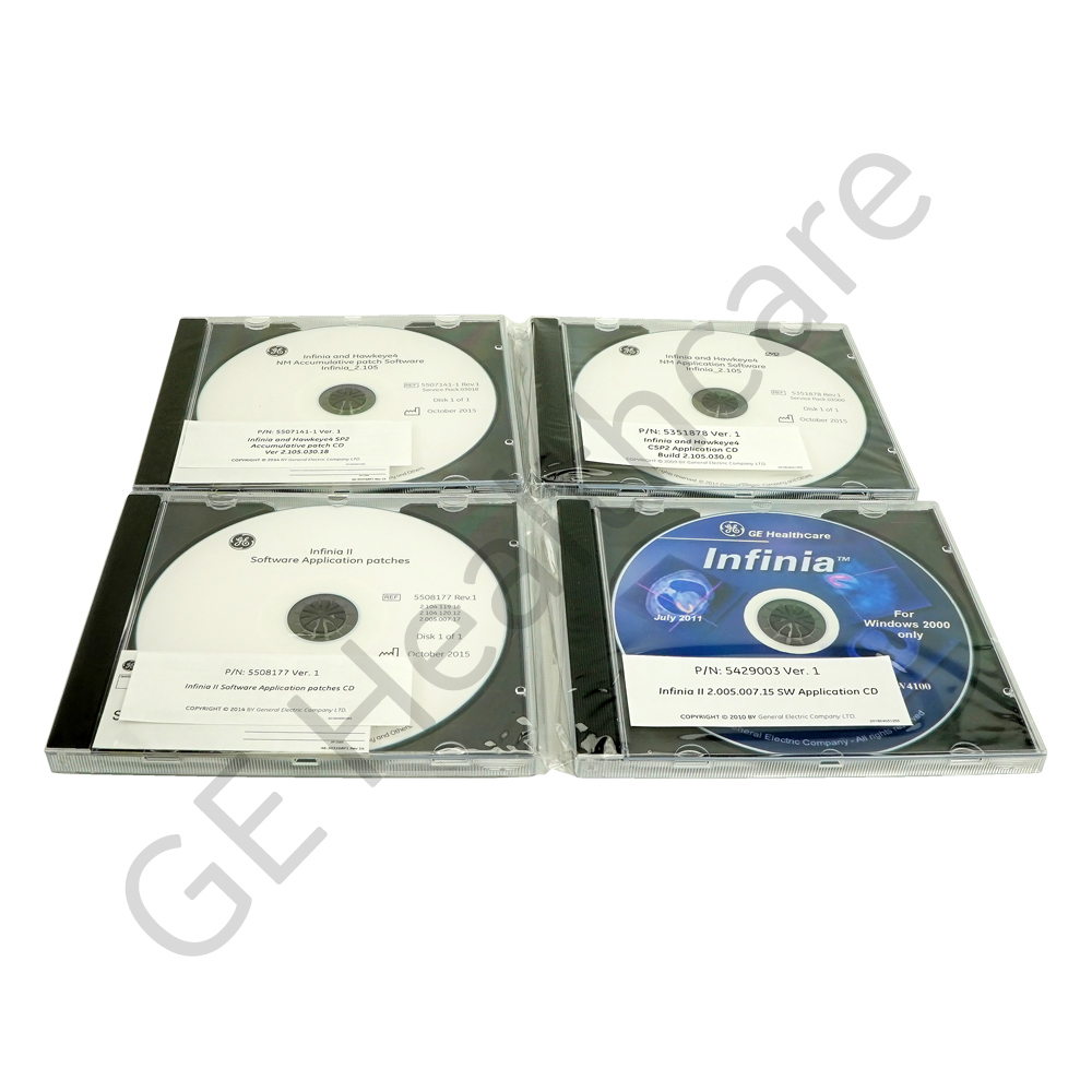 Infinia II MEA SW patches CD for spare part Infinia II MEA SW patches CD for spare part