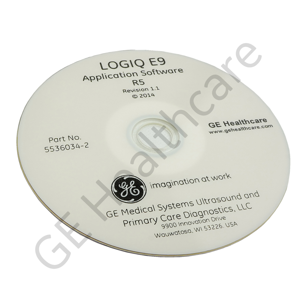 LOGIQ E9 Application Software Version R5 Revision 1.1 LOGIQ E9 Application Software Version R5 Revision 1.1