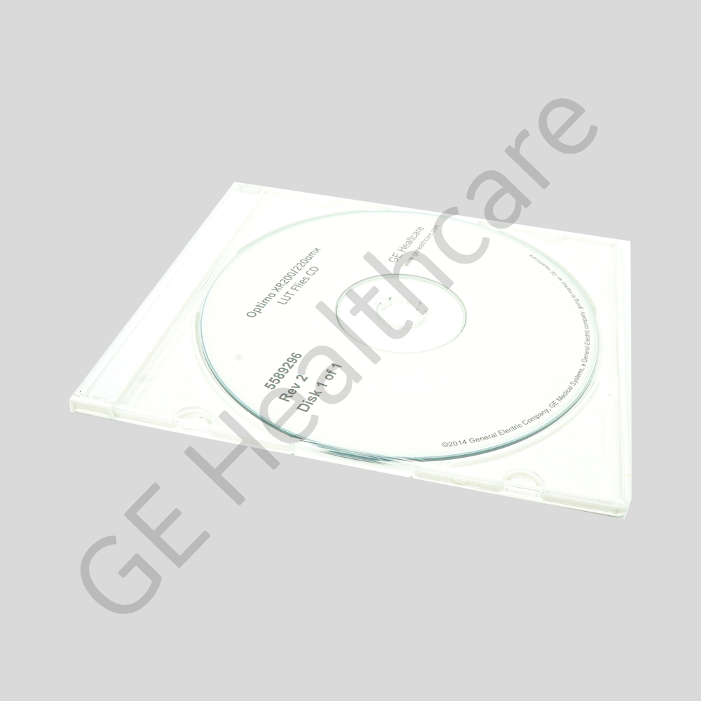 CD or DVD Containing the LUTs for the Optima CD or DVD Containing the LUTs for the Optima