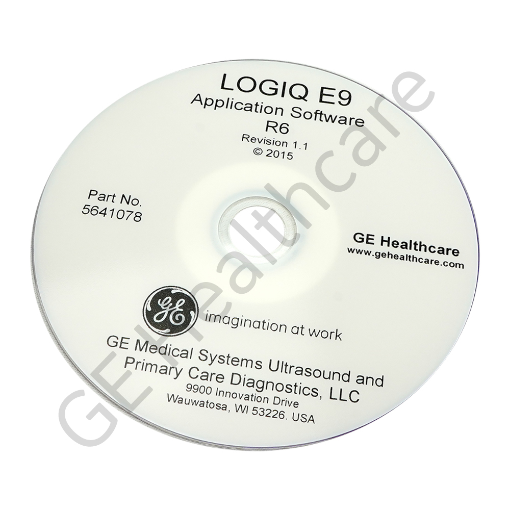 LOGIQ E9 Ichiro Version R6 Revision 1.1 Application Software LOGIQ E9 Ichiro Version R6 Revision 1.1 Application Software
