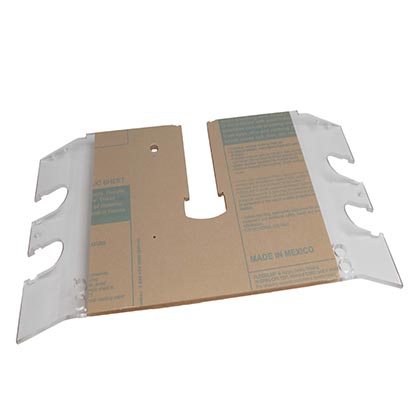 Rear Wall with Grommet Slot (North) Rear Wall with Grommet Slot (North)