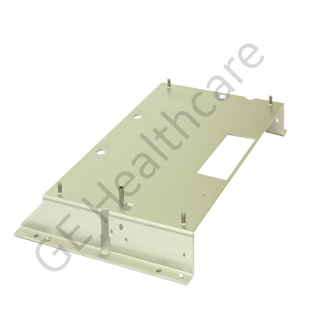 Back Plate Bracket RAD Heater Hood Lift - Sheet Metal - GH Back Plate Bracket RAD Heater Hood Lift - Sheet Metal - GH