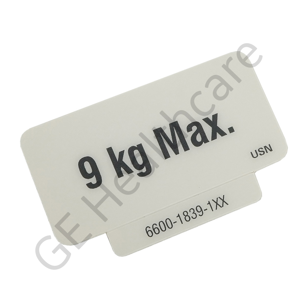 Sticker Label Shelf Load Limit 20lbs Gray Sticker Label Shelf Load Limit 20lbs Gray