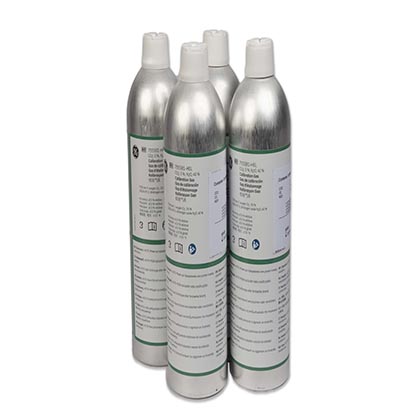 Calibration Gas, CO₂, AIR, 4 Cans Package Calibration Gas, CO₂, AIR, 4 Cans Package