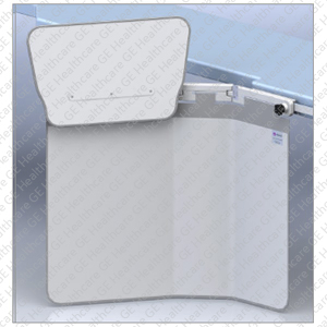 Kenex double pivot lower body shield, 92 cm (W) x 70 cm (H), includes 57 cm lift-off top shield, one single curtain Kenex double pivot lower body shield, 92 cm (W) x 70 cm (H), includes 57 cm lift-off top shield, one single curtain