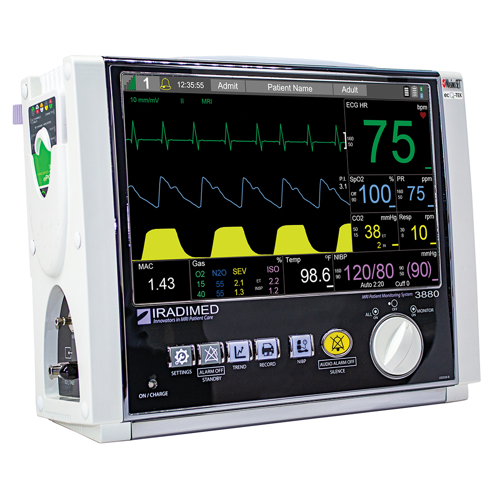 IRadimed 3880Q Critical Care MRI Monitor, training included, one-year warranty IRadimed 3880Q Critical Care MRI Monitor, training included, one-year warranty