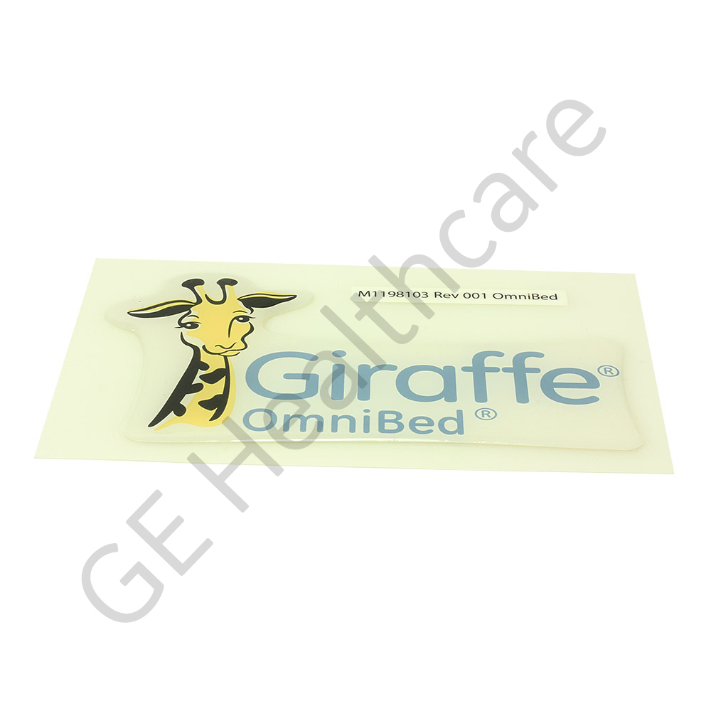 Sticker Label Branding Giraffe™ Omnibed Sticker Label Branding Giraffe™ Omnibed