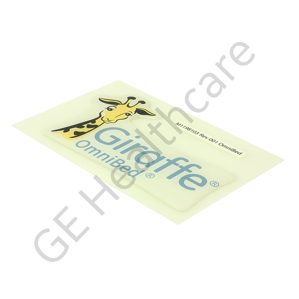 Sticker Label Branding Giraffe™ Omnibed Sticker Label Branding Giraffe™ Omnibed
