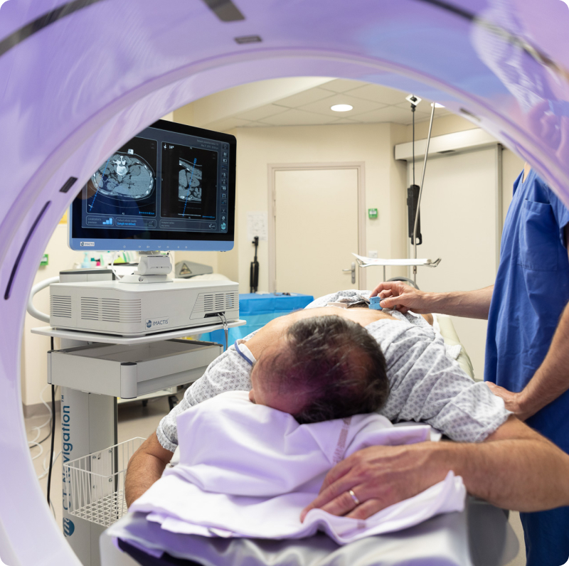 CT-Guided percutaneous intervention